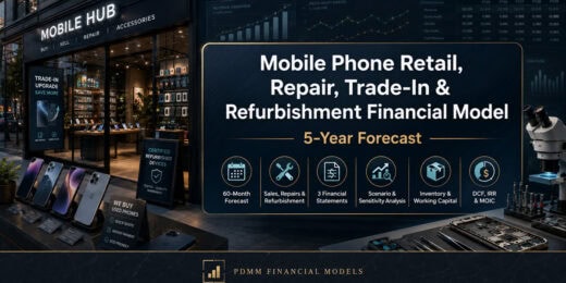 Mobile Phone Retail, Repair, Trade-In & Refurbishment Financial Model – 5-Year Forecast
