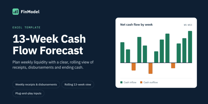 13-Week Cash Flow 1200×6302x | eFinancialModels