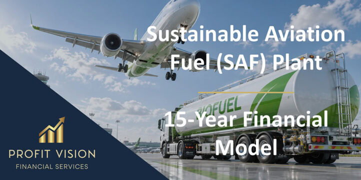 Sustainable Aviation Fuel Plant Financial Model | eFinancialModels